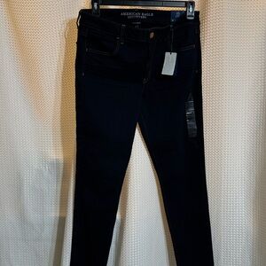 American Eagle Outfitters Navy Jeans size 16 NWT